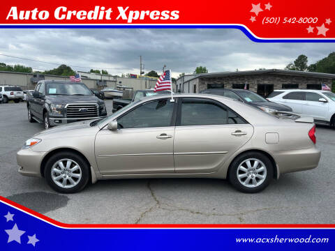 2002 Toyota Camry for sale at Auto Credit Xpress - Sherwood in Sherwood AR