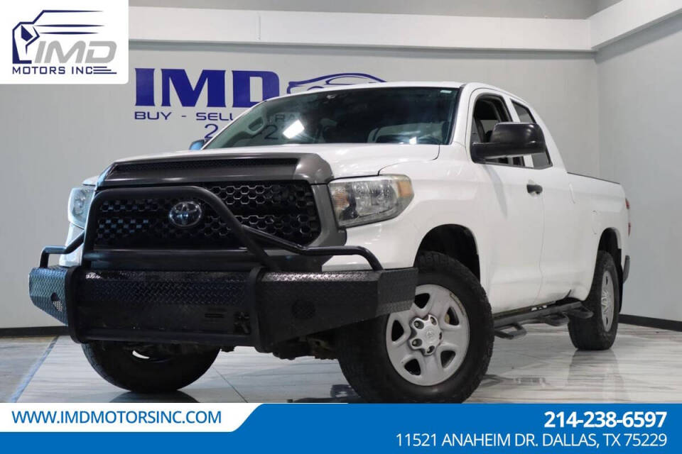 2019 Toyota Tundra for sale at IMD MOTORS, INC in Dallas, TX