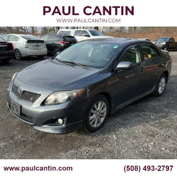 2010 Toyota Corolla for sale at PAUL CANTIN in Fall River MA