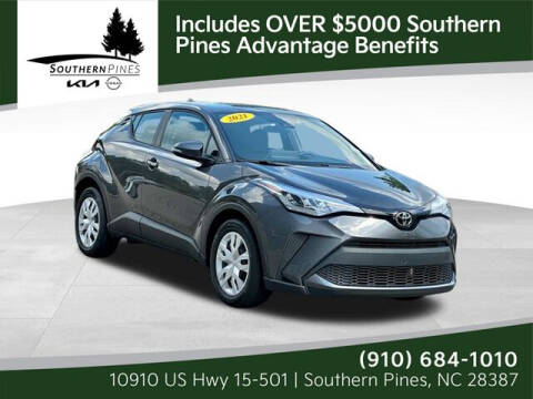 2021 Toyota C-HR for sale at PHIL SMITH AUTOMOTIVE GROUP - Pinehurst Nissan Kia in Southern Pines NC