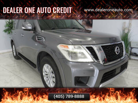 2017 Nissan Armada for sale at Dealer One Auto Credit in Oklahoma City OK