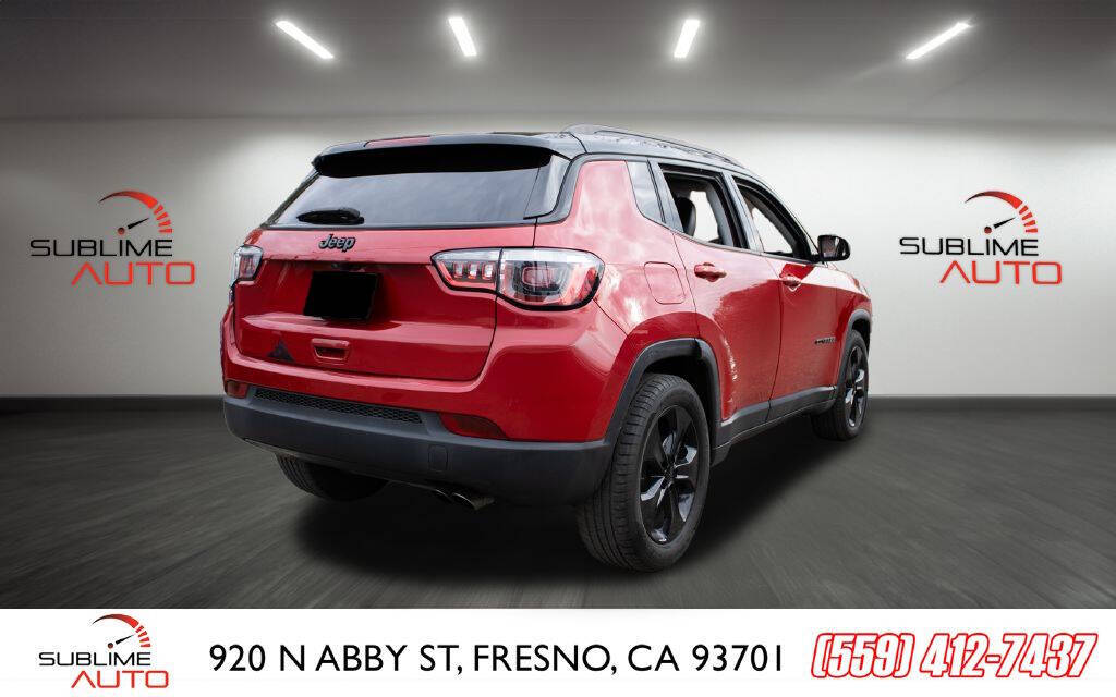 2020 Jeep Compass for sale at SUBLIME AUTO in Fresno, CA