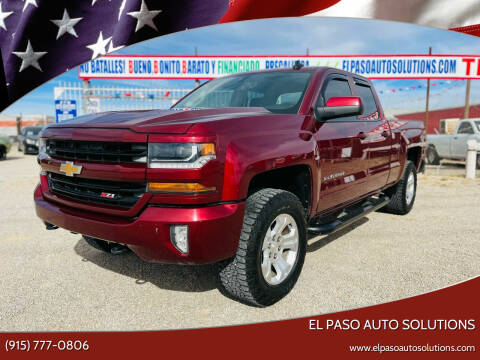 2016 Chevrolet Silverado 1500 for sale at El Paso Auto Solutions in El Paso TX