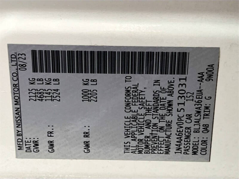 2023 Nissan Maxima 3.5 SR