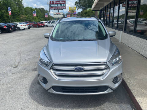 Ford Escape For Sale In Macon Ga J Franklin Auto Sales