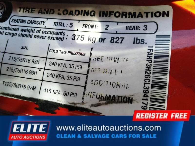 2012 Ford Focus SEL