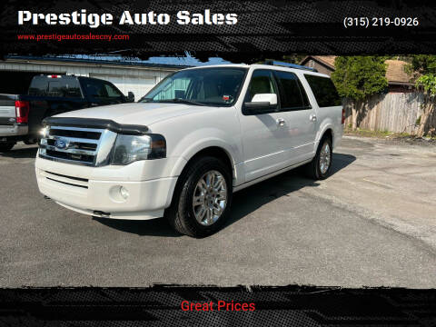 2012 Ford Expedition EL for sale at Prestige Auto Sales in Yorkville NY