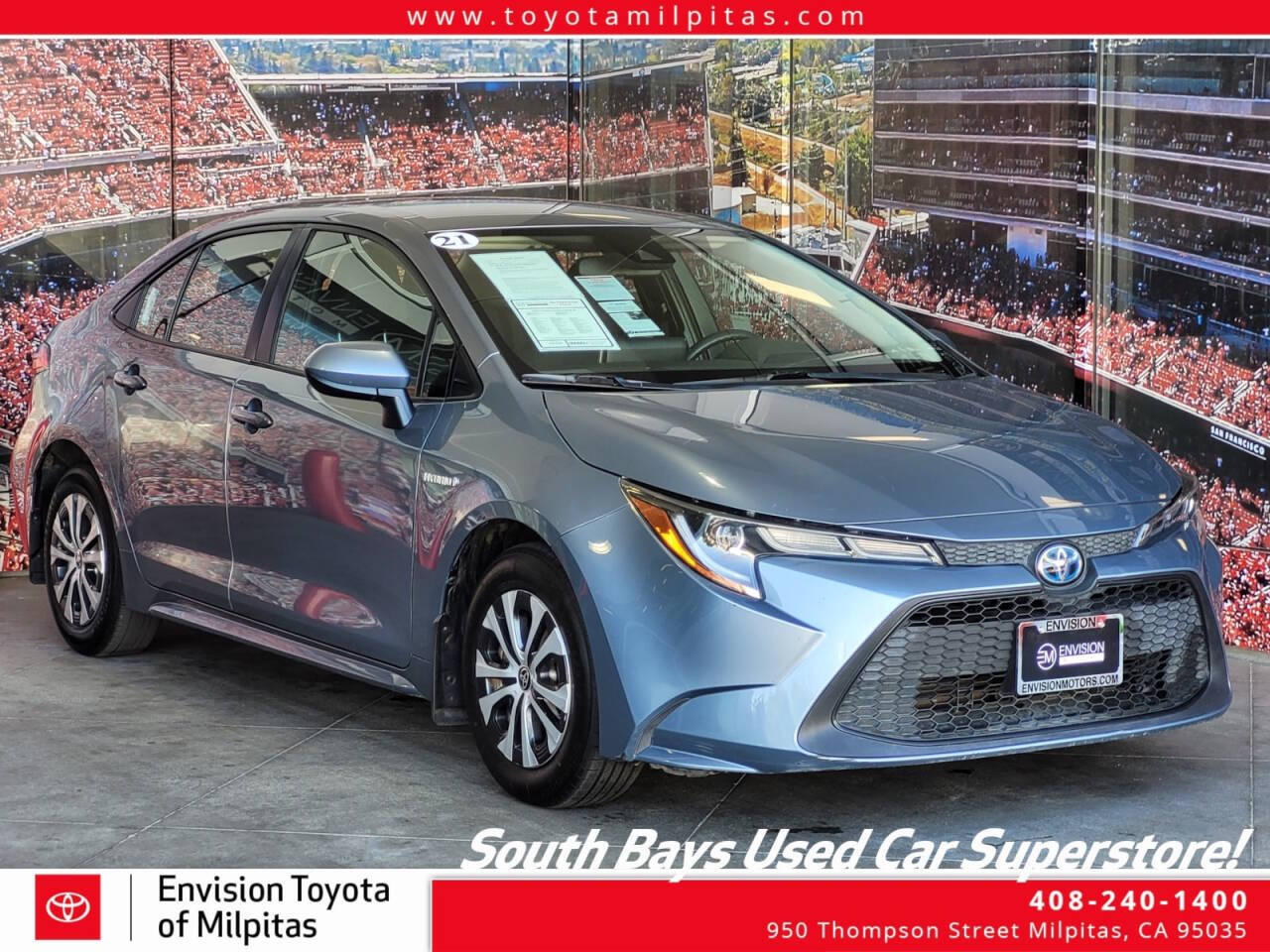 2021 Toyota Corolla Hybrid for sale at Envision Toyota of Milpitas in Milpitas, CA