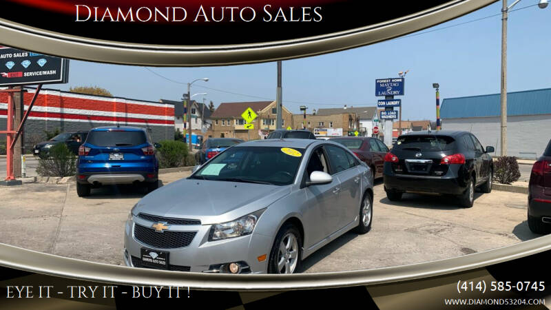 2012 Chevrolet Cruze for sale at DIAMOND AUTO SALES LLC in Milwaukee WI