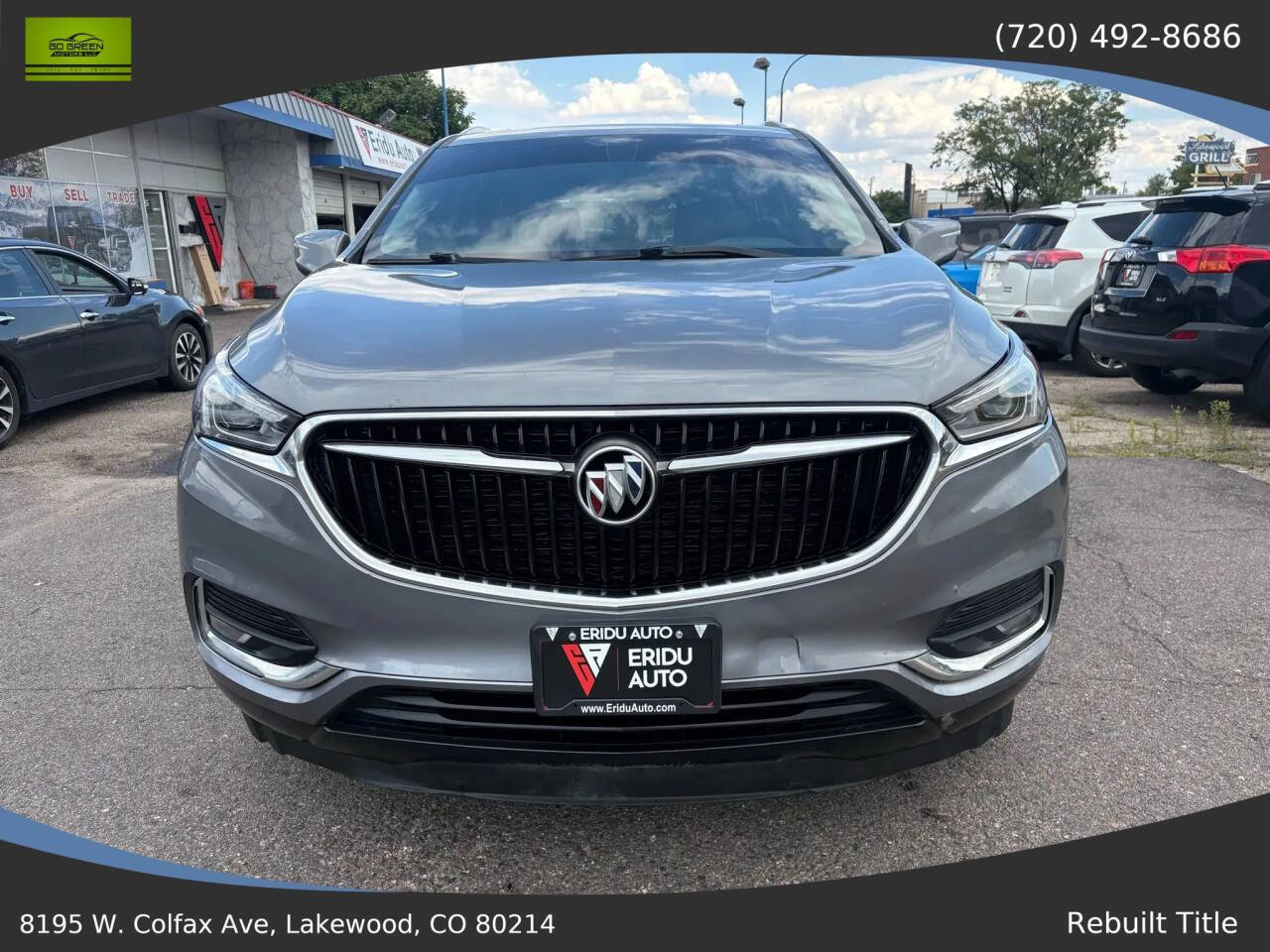 Gray 2018 Buick Enclave Essence 4x4 Essence 4dr Crossover 2