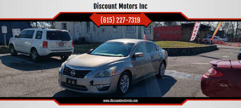 2014 Nissan Altima for sale at Discount Motors Inc in Nashville TN