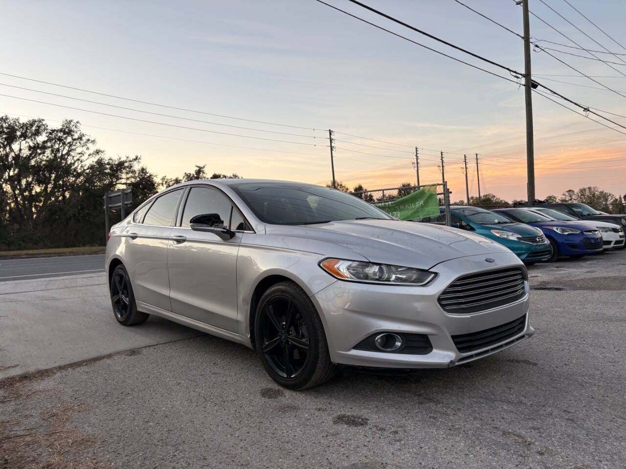 2016 Ford Fusion for sale at Hobgood Auto Sales in Land O Lakes, FL