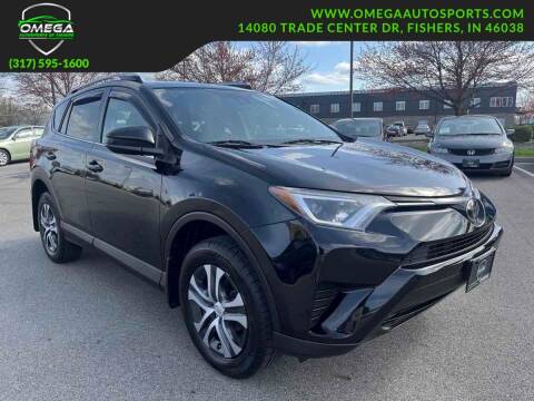 2017 Toyota RAV4 for sale at Omega Autosports of Fishers in Fishers IN