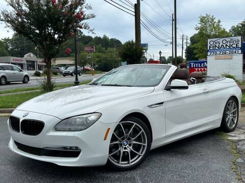 2012 BMW 6 Series for sale at Car Online in Roswell GA