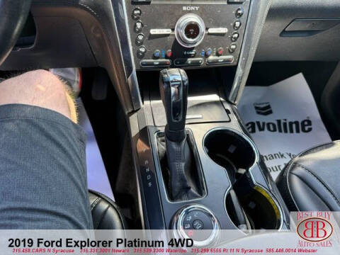 2019 Ford Explorer Platinum