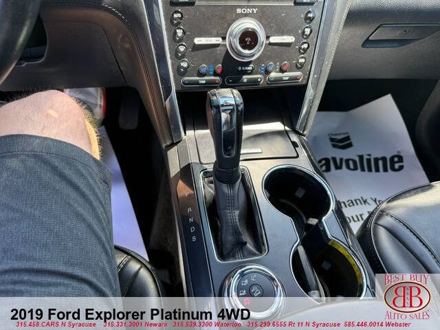 2019 Ford Explorer Platinum