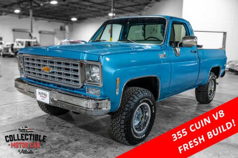 1976 Chevrolet C/K 10 Series for sale at Collectible Motor Car of Atlanta in Marietta GA