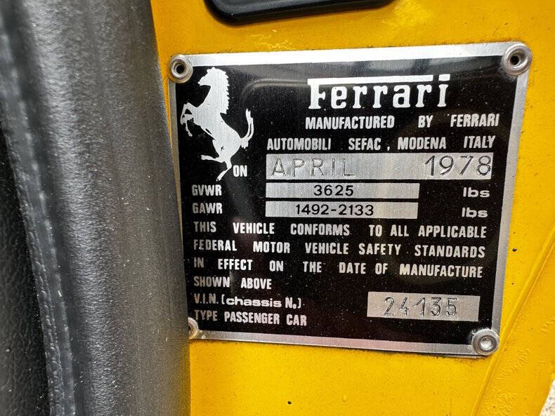 1978 Ferrari 308 GTS