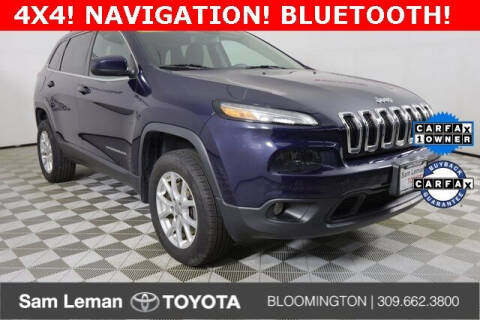 2014 Jeep Cherokee for sale at Sam Leman Mazda in Bloomington IL