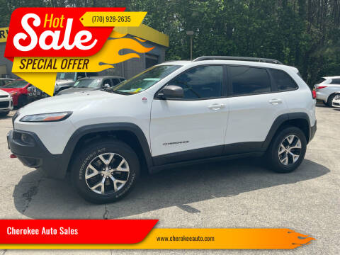 2014 Jeep Cherokee for sale at Cherokee Auto Sales in Acworth GA