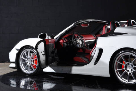 2016 Porsche Boxster Spyder