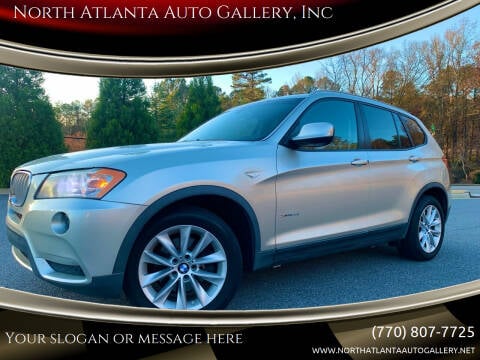 2013 BMW X3 for sale at North Atlanta Auto Gallery, Inc in Alpharetta GA