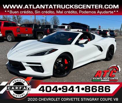 2020 Chevrolet Corvette for sale at ATLANTA TRUCK CENTER LLC in Doraville GA