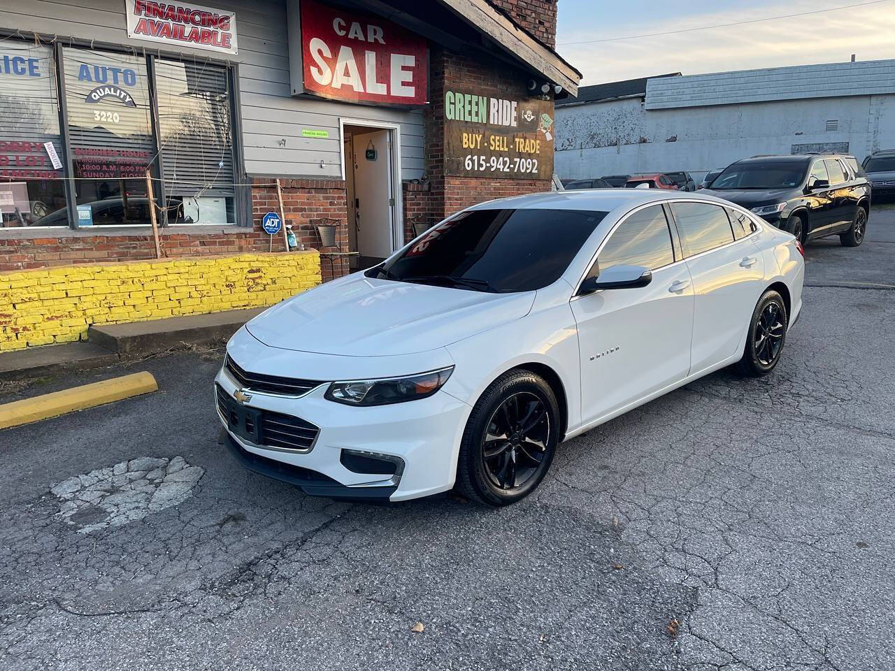 2016 Chevrolet Malibu for sale at Green Ride LLC in NASHVILLE, TN