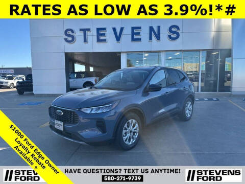 2025 Ford Escape for sale at STEVENS FORD in Enid OK