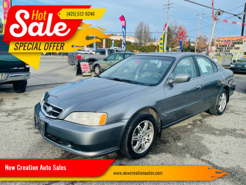 2000 Acura TL for sale at New Creation Auto Sales in Everett WA