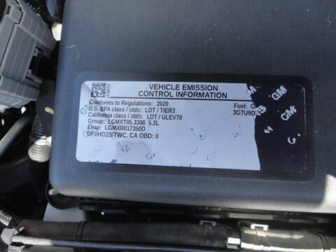 2020 GMC Sierra 1500