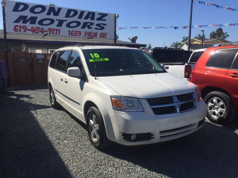 2010 Dodge Grand Caravan for sale at DON DIAZ MOTORS in San Diego CA