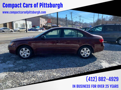 2008 Hyundai Sonata for sale at Compact Cars of Pittsburgh in Pittsburgh PA