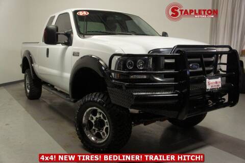 2004 Ford F-250 Super Duty for sale at STAPLETON MOTORS in Commerce City CO