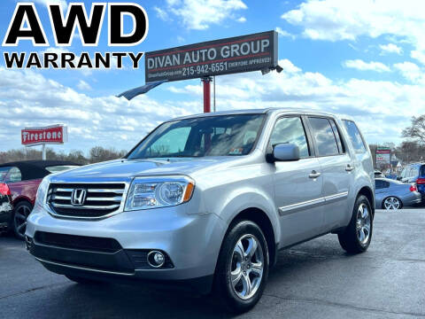 2013 Honda Pilot for sale at Divan Auto Group in Feasterville Trevose PA