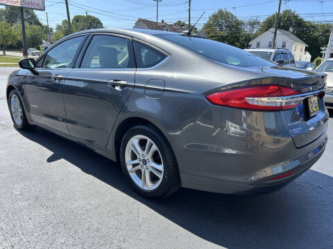 2018 Ford Fusion Hybrid S