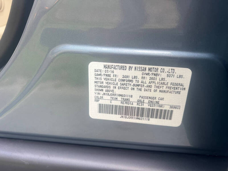 2017 Infiniti QX50