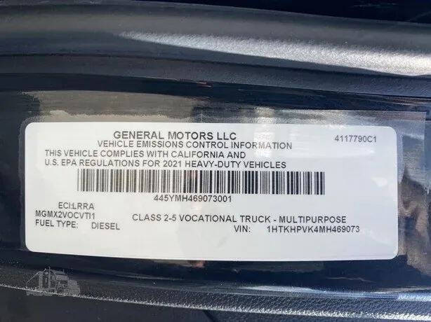 2021 Chevrolet Silverado 5500HD