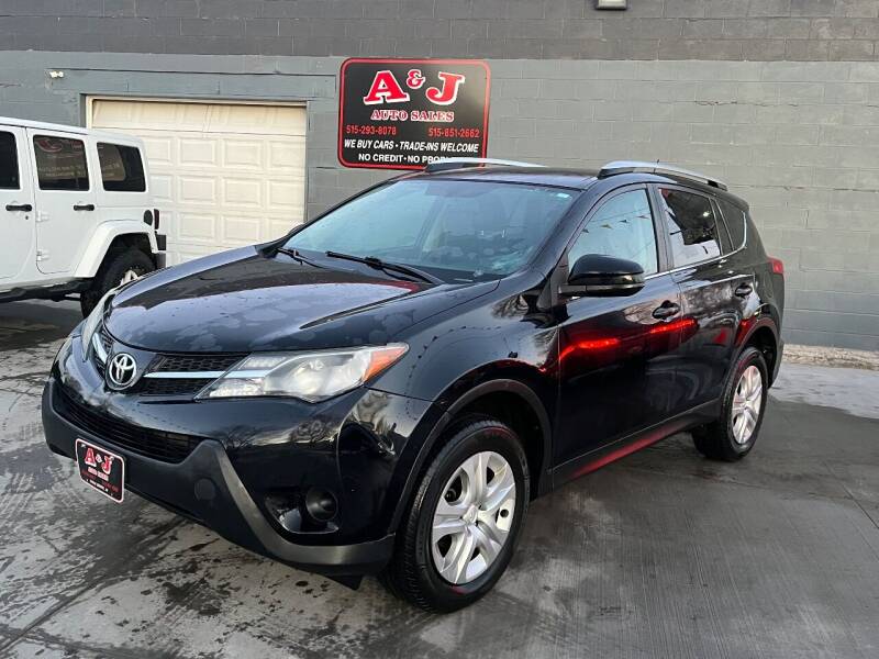 2014 Toyota RAV4 for sale at A & J AUTO SALES in Eagle Grove IA
