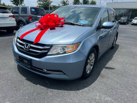 2014 Honda Odyssey for sale at Charlotte Auto Group, Inc in Monroe NC