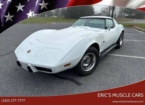 1975 Chevrolet Corvette for sale at Eric's Muscle Cars in Clarksburg MD