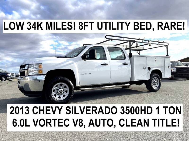 2013 Chevrolet Silverado 3500HD CC for sale at RT Motors Truck Center in Oakley CA