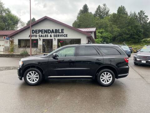 2020 Dodge Durango for sale at Dependable Auto Sales and Service in Binghamton NY