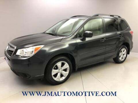 2015 Subaru Forester for sale at J & M Automotive in Naugatuck CT