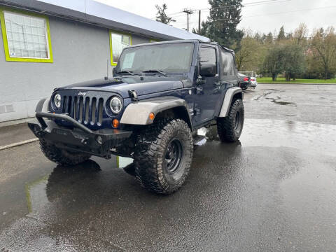 2013 Jeep Wrangler for sale at AUTO HUB in Salem OR