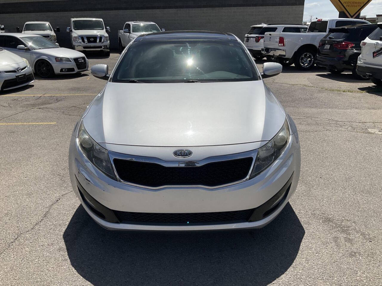 Silver 2012 Kia Optima EX EX 4dr Sedan 6A 2