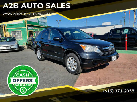 2008 Honda CR-V for sale at A2B AUTO SALES in Chula Vista CA