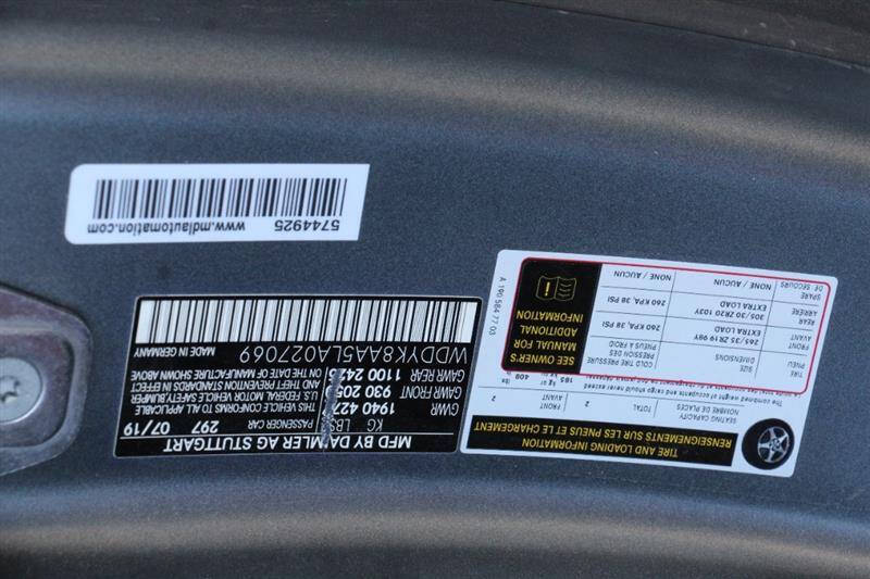 2020 Mercedes-Benz AMG GT C