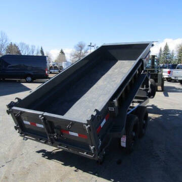 2026 CHUTE HELP 5FT X 12FT DUMP TRAILER