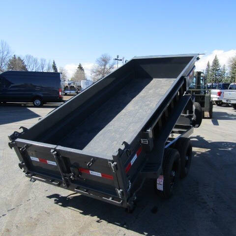 2026 CHUTE HELP 5FT X 12FT DUMP TRAILER